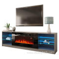 Led Tv Stand with Electric Fireplace